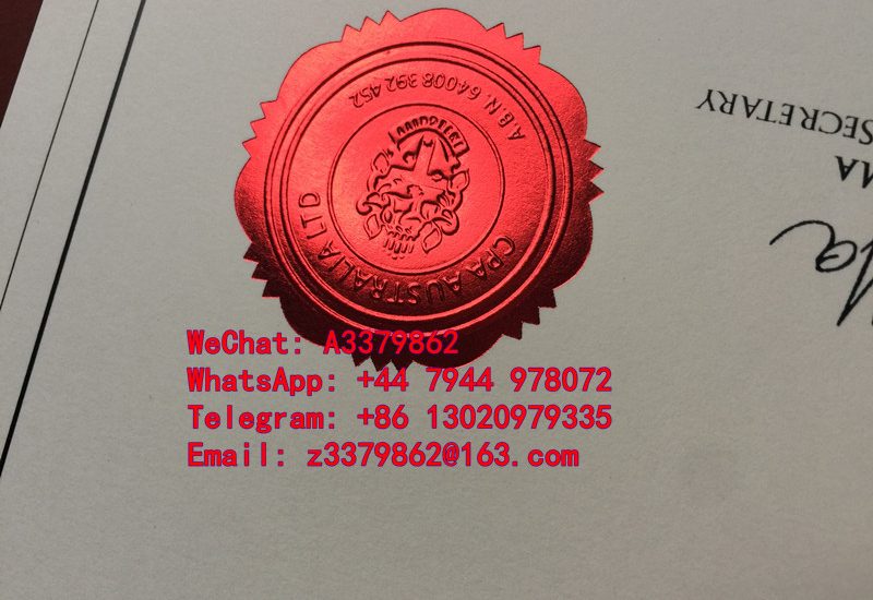 CPA certificate烫金工艺，证书美妙欣赏
