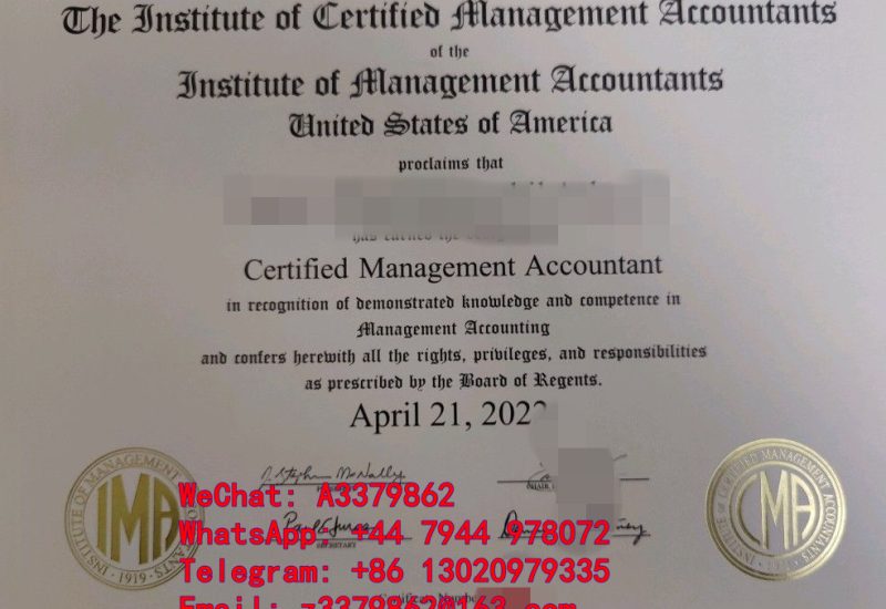 CMA certificate，美国注册管理会计师证书优势