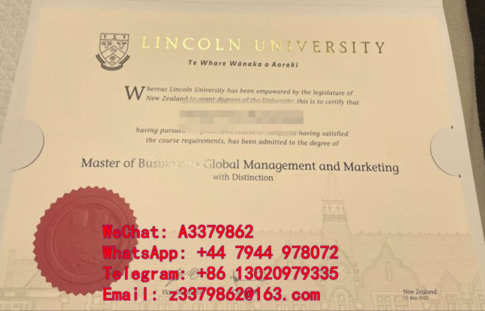 真实林肯大学毕业证参考图，Lincoln Diploma文凭扛大旗