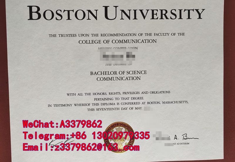 探索Boston Diploma文凭,看波士顿大学毕业证效果