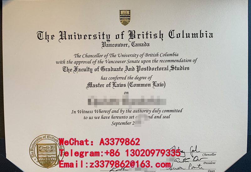 制作一份UBC Diploma文凭证书细节图，英属哥伦比亚大学毕业证模板