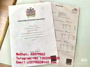 看中央兰开夏大学毕业证镭射细节，UCLan Degree文凭样式大破解