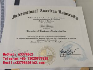 可查国际美国大学毕业证书，IAU Diploma支持背调